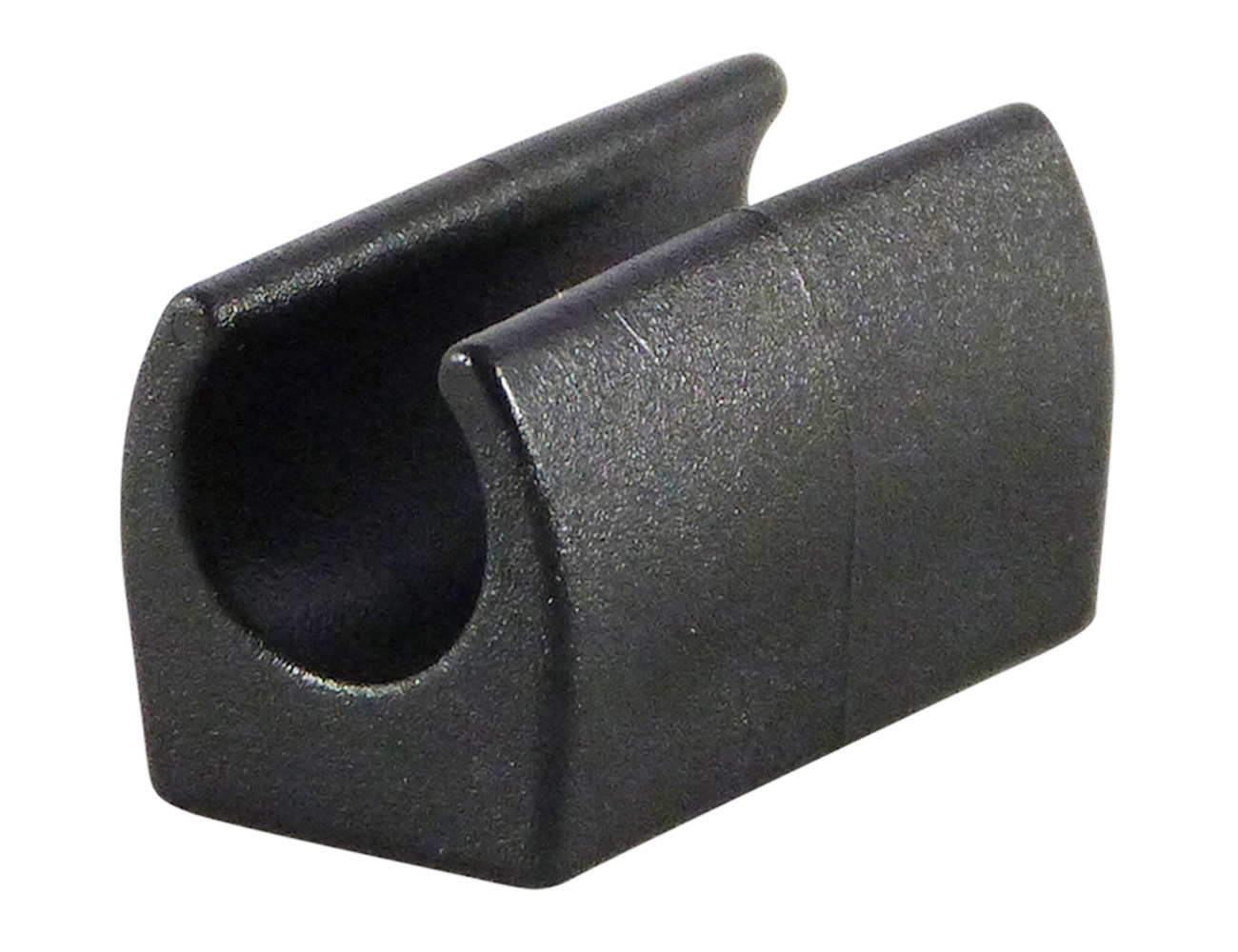 Self-clamping saddle feet with hole